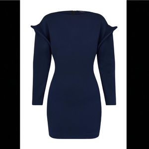 Louis Vuitton Sexy Dress size Small navy blue